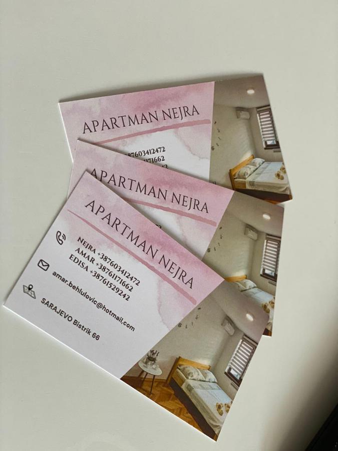 Nejra Apartment Sarajevo Bagian luar foto